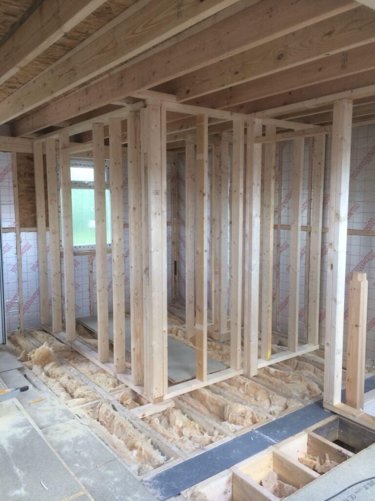 Chimney removal, ceiling removal, new ceiling, plaster, painting and new flooringin in East Ham