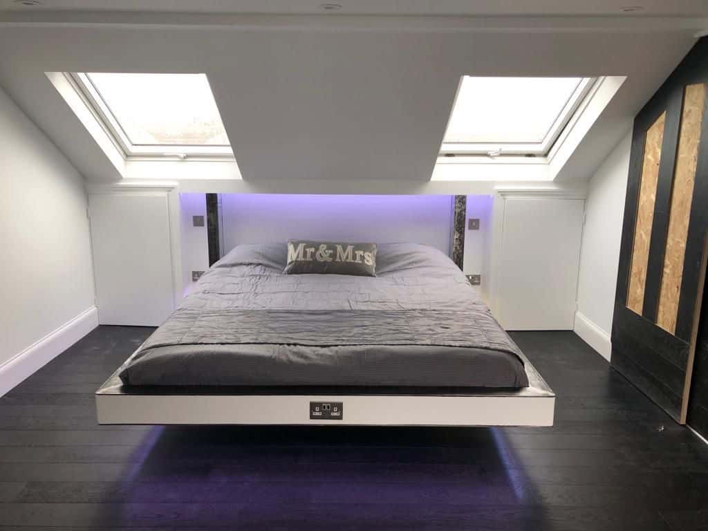 Chimney removal, ceiling removal, new ceiling, plaster, painting and new flooringin in East Ham