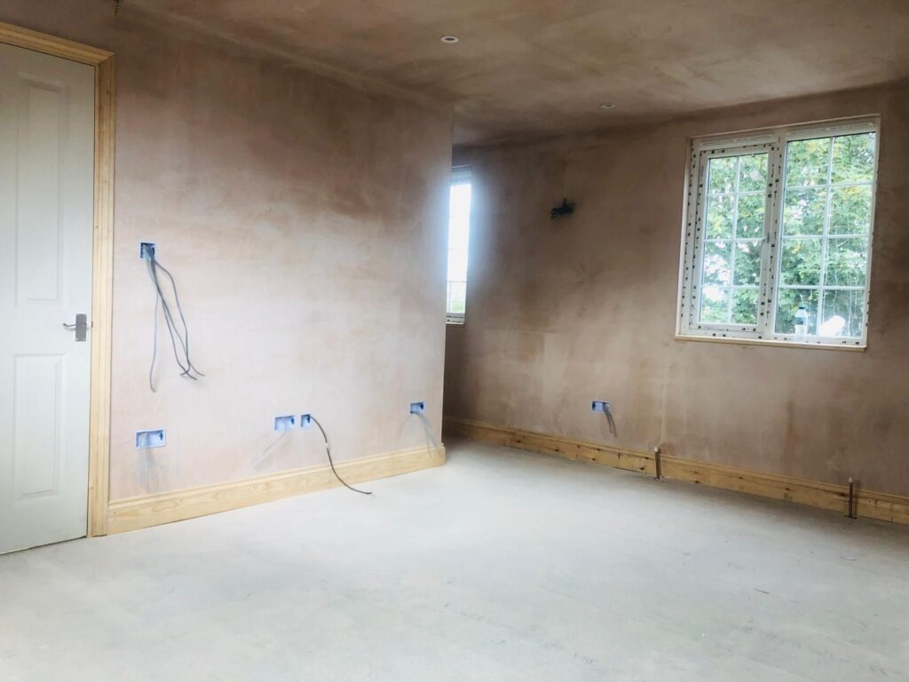 Chimney removal, ceiling removal, new ceiling, plaster, painting and new flooringin in East Ham